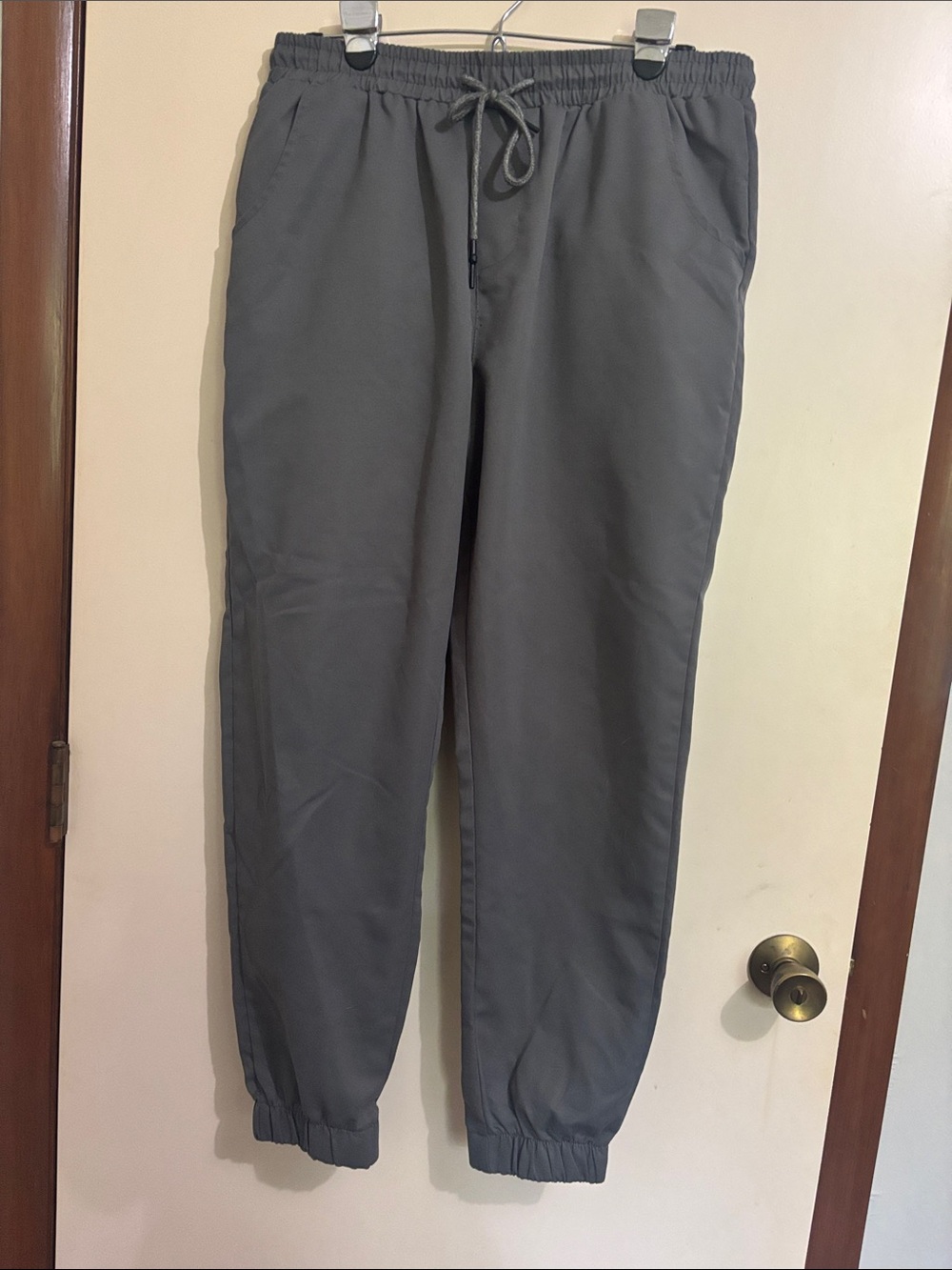 Manfinity Men's Slate Gray Elastic Waist Joggers